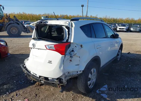 2013 Toyota Rav4 Le from USA, damaged, VIN JTMBFREV1DD024130